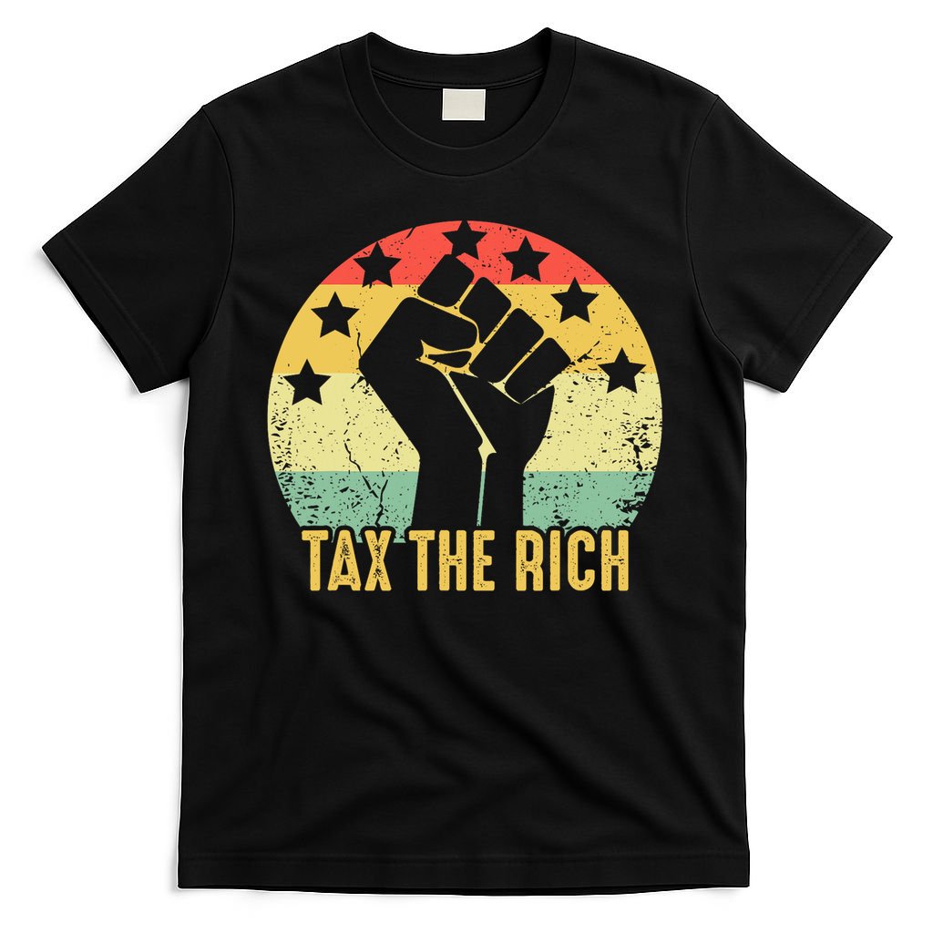 Aoc Tax The Rich Anti Capitalist Political T-Shirt