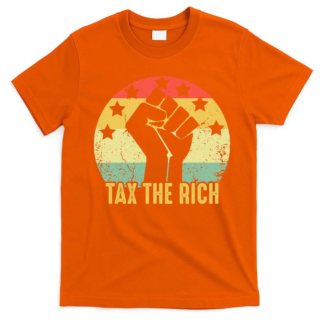 Aoc Tax The Rich Anti Capitalist Political T-Shirt