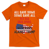 Anti Trump Veterans Against Trump Trump Sucks T-Shirt