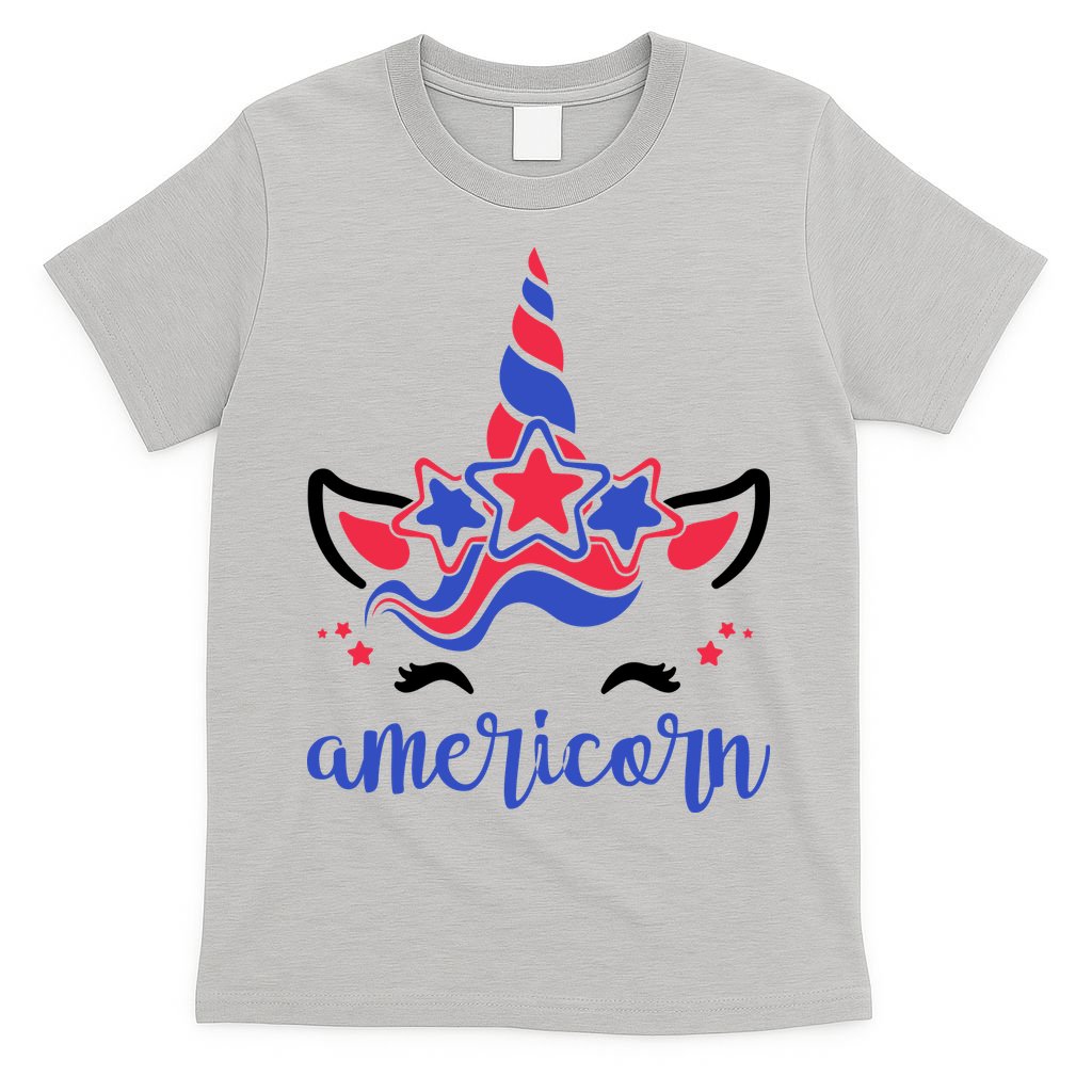 American Unicorn 4th Of July T-Shirt
