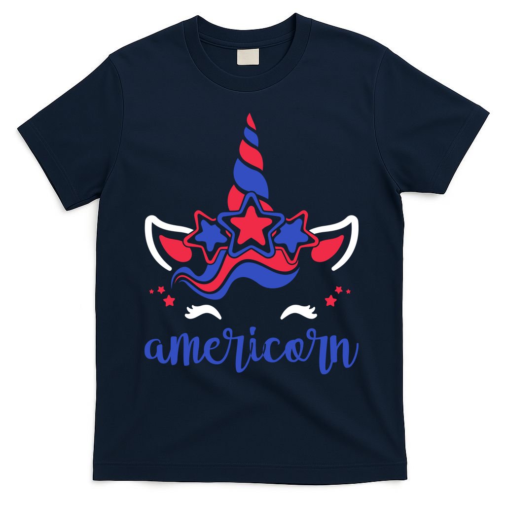 American Unicorn 4th Of July T-Shirt