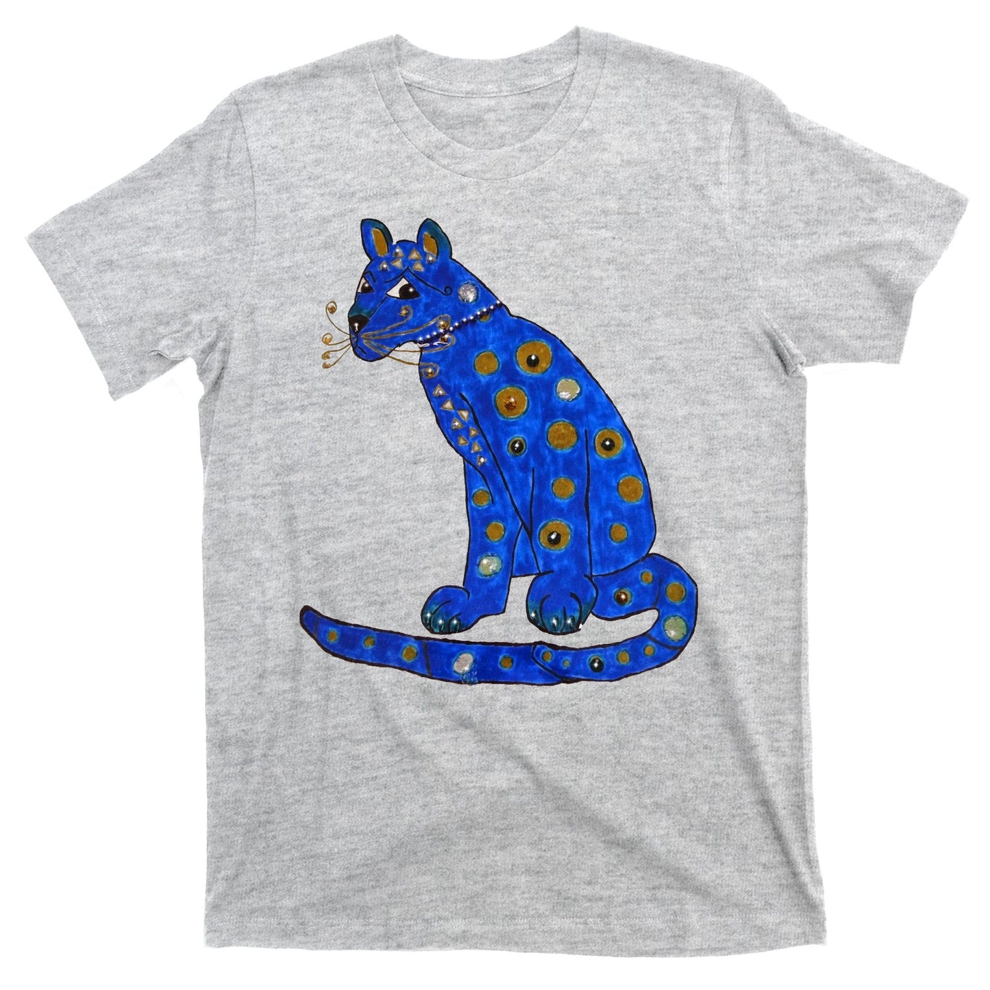 Ugly Blue Cat T-Shirt