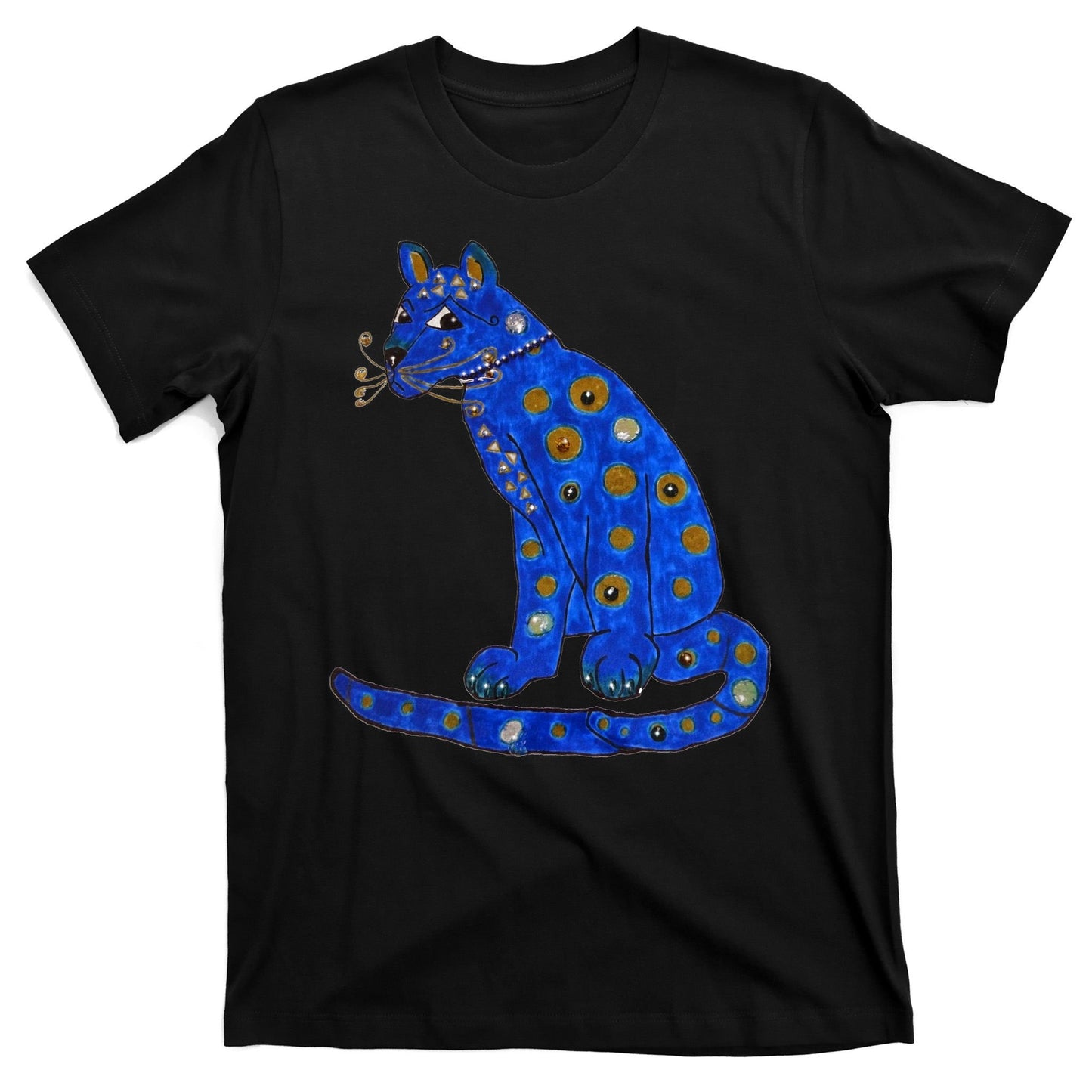 Ugly Blue Cat T-Shirt
