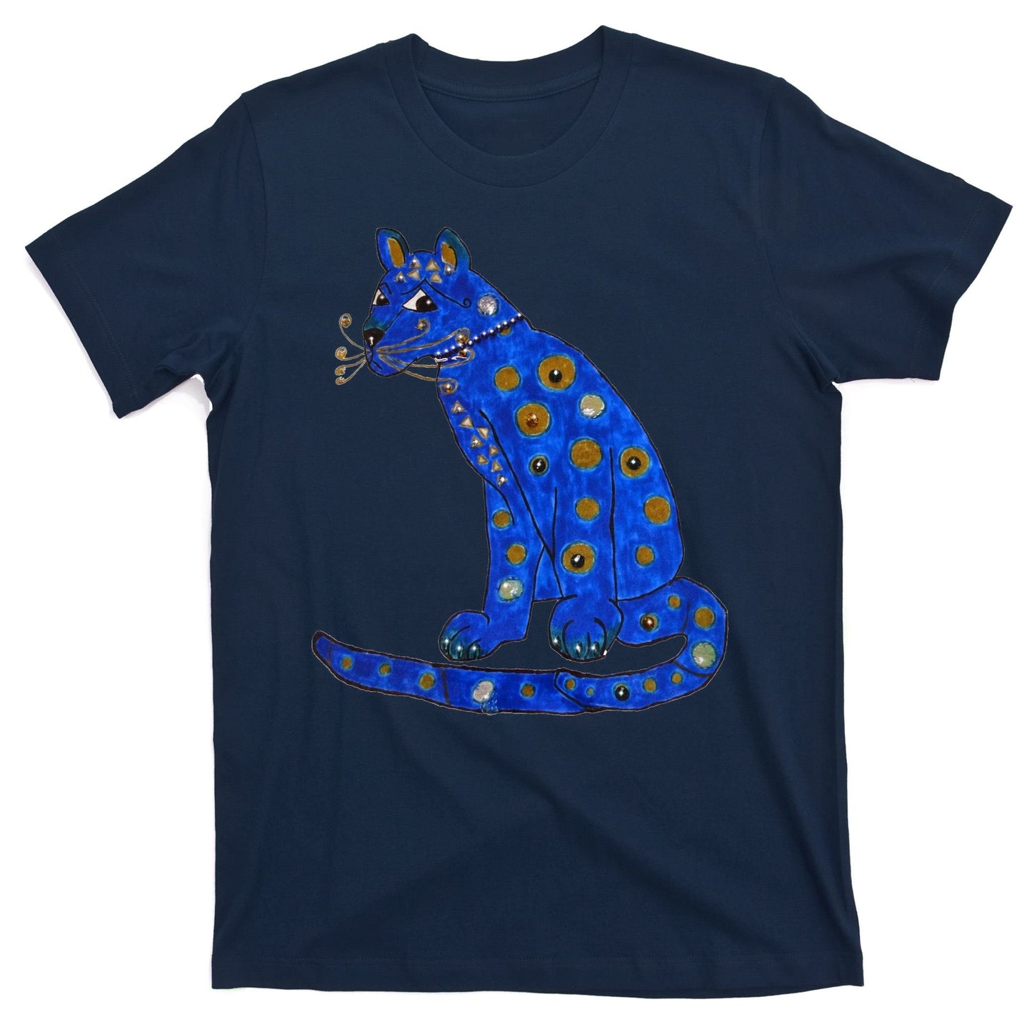 Ugly Blue Cat T-Shirt