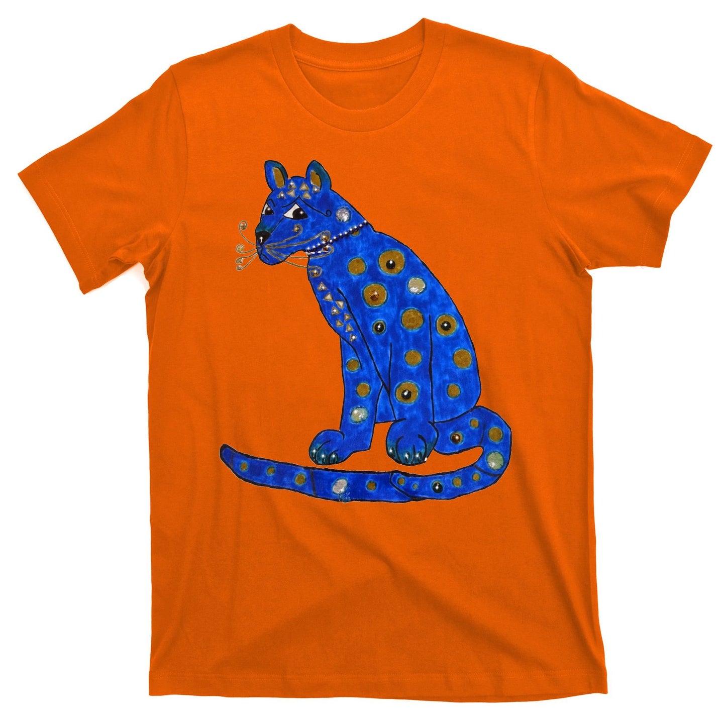 Ugly Blue Cat T-Shirt