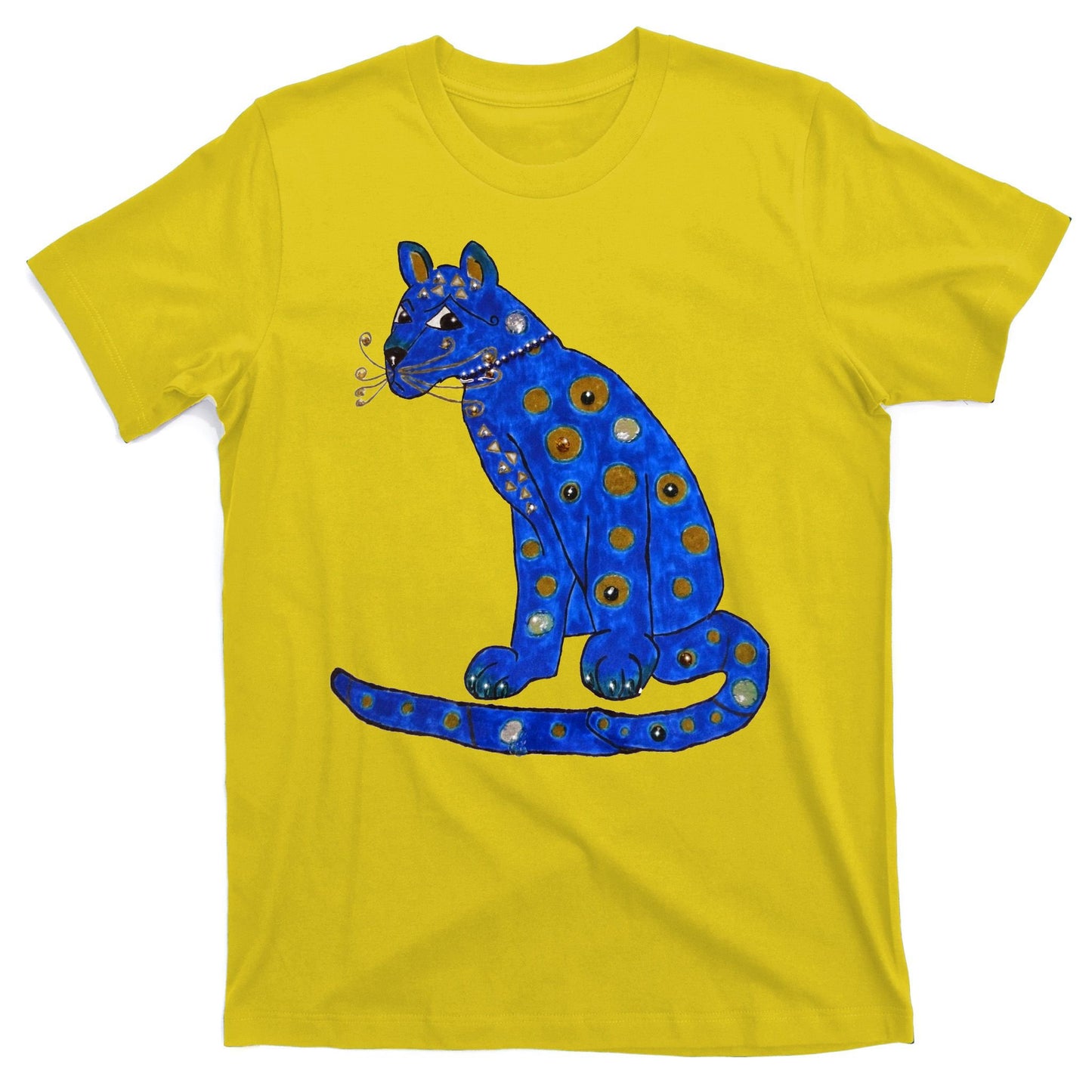 Ugly Blue Cat T-Shirt