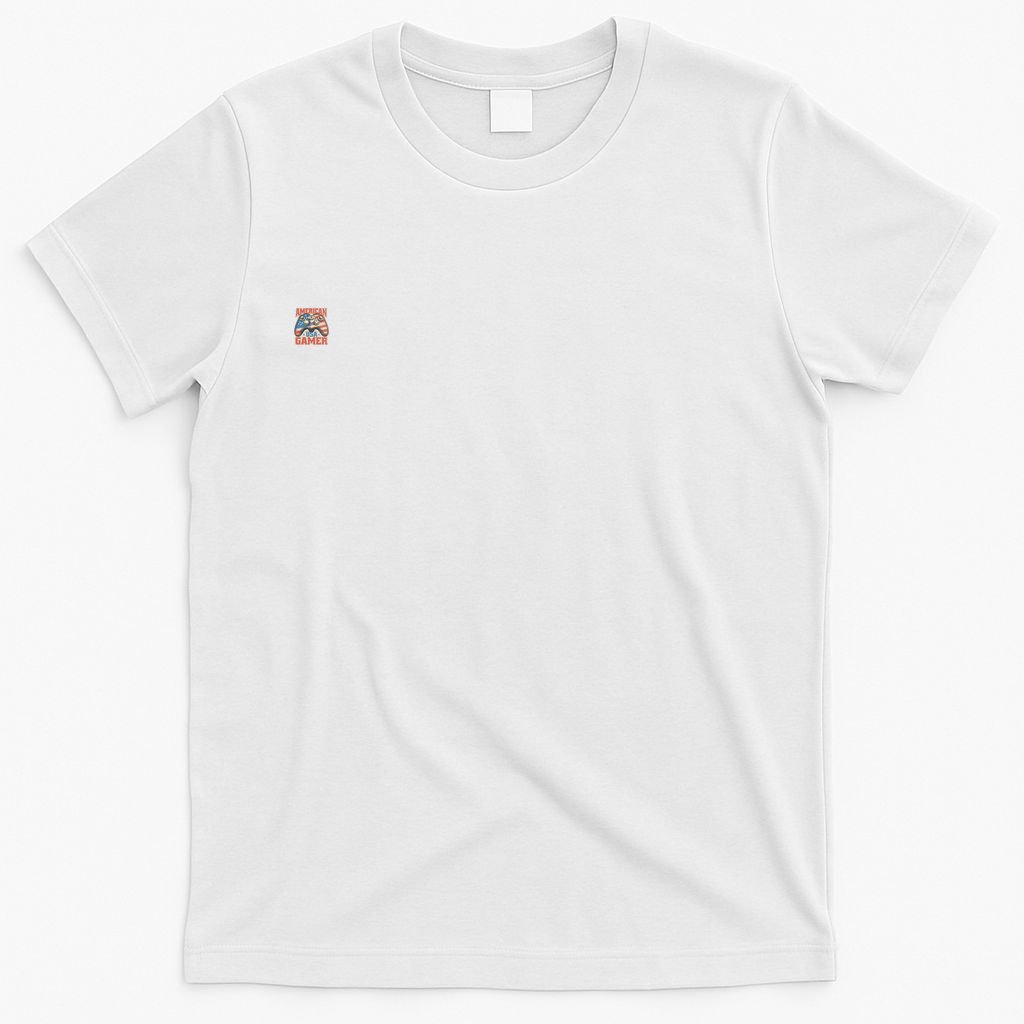 American USA Gamer Vintage T-Shirt