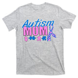 Autism Mom Awareness Ribbon T-Shirt