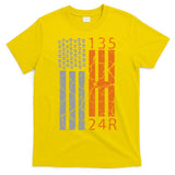Auto Racing Mechanic Manual USA Flag T-Shirt