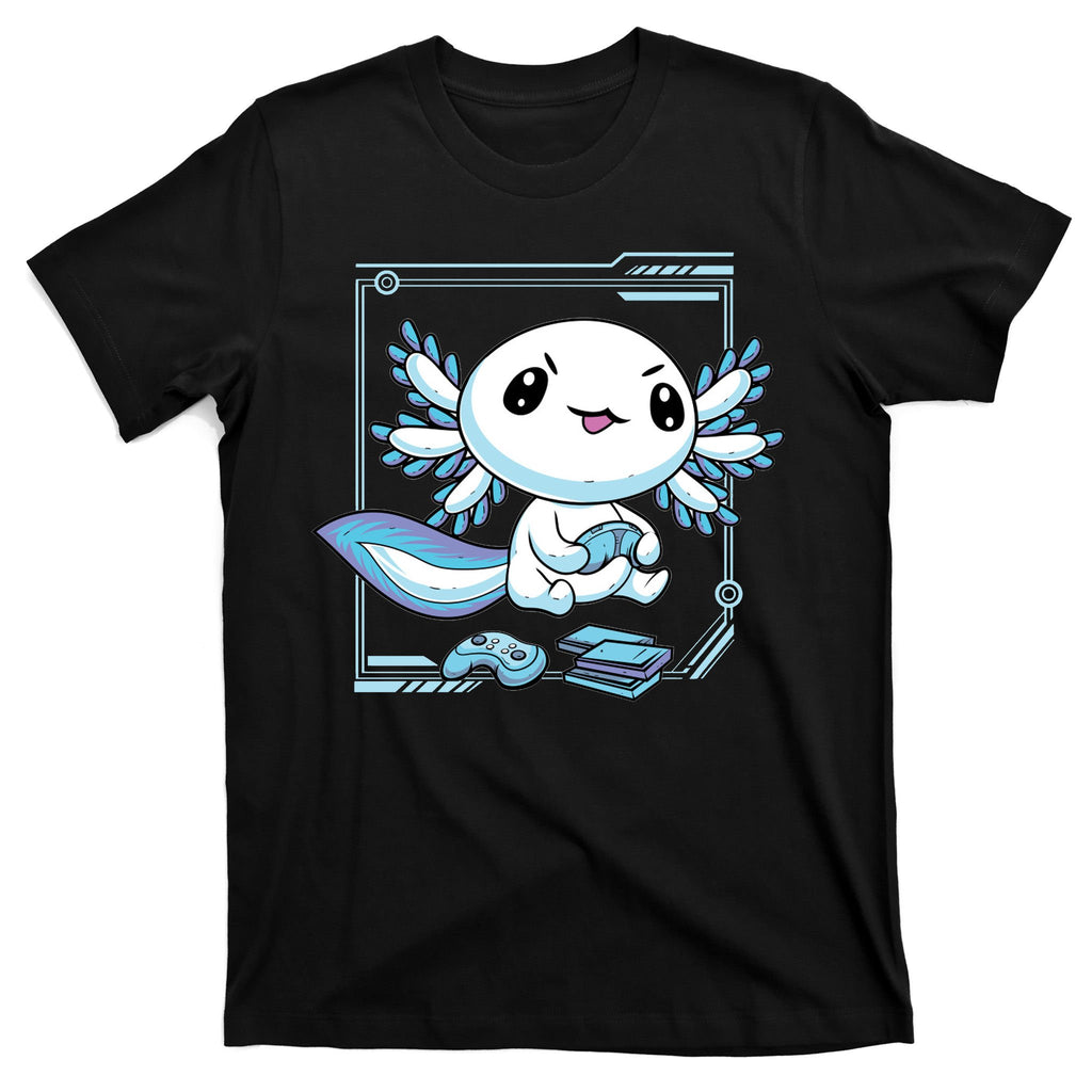 Axolotl Video Games Gamer T-Shirt