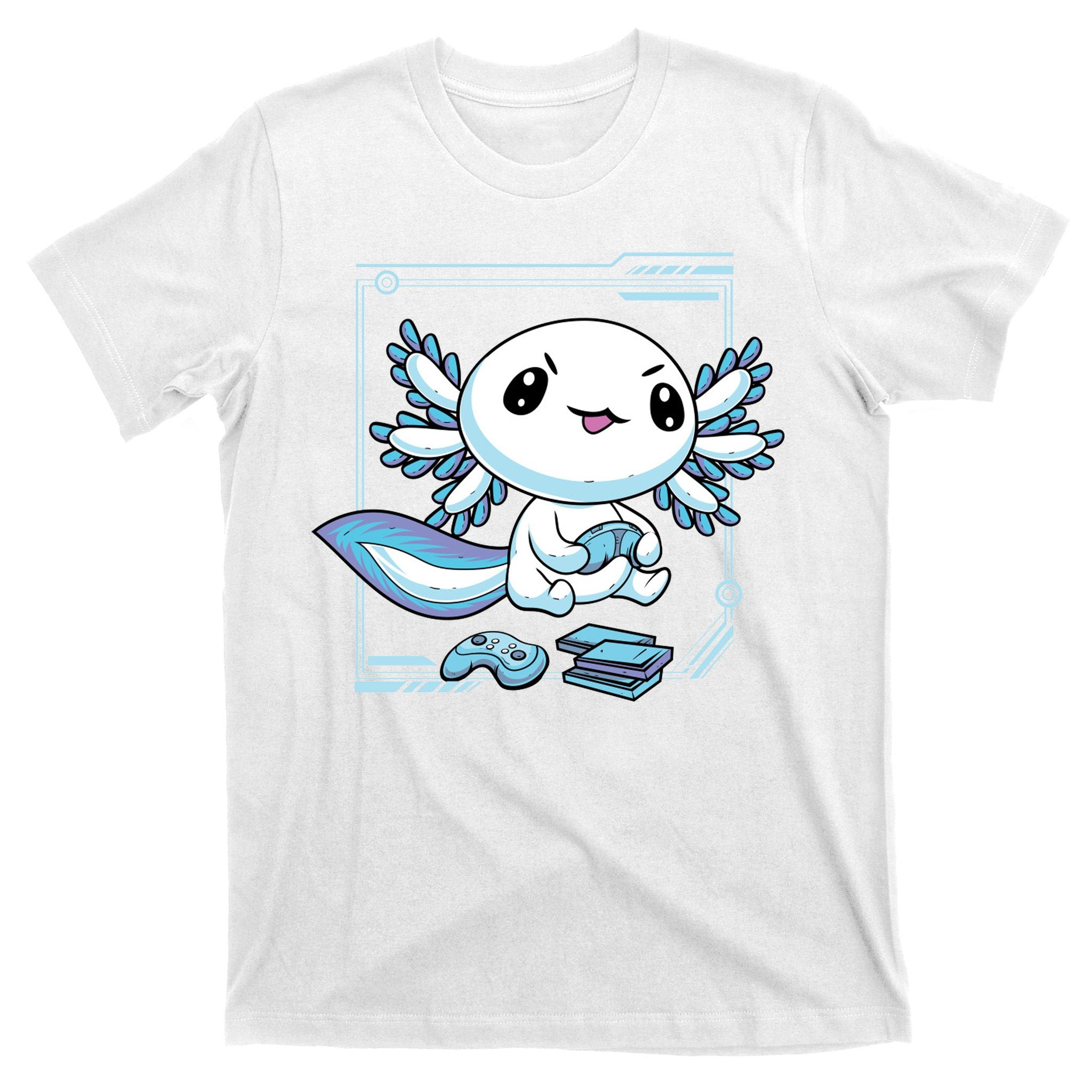 Axolotl Video Games Gamer T-Shirt