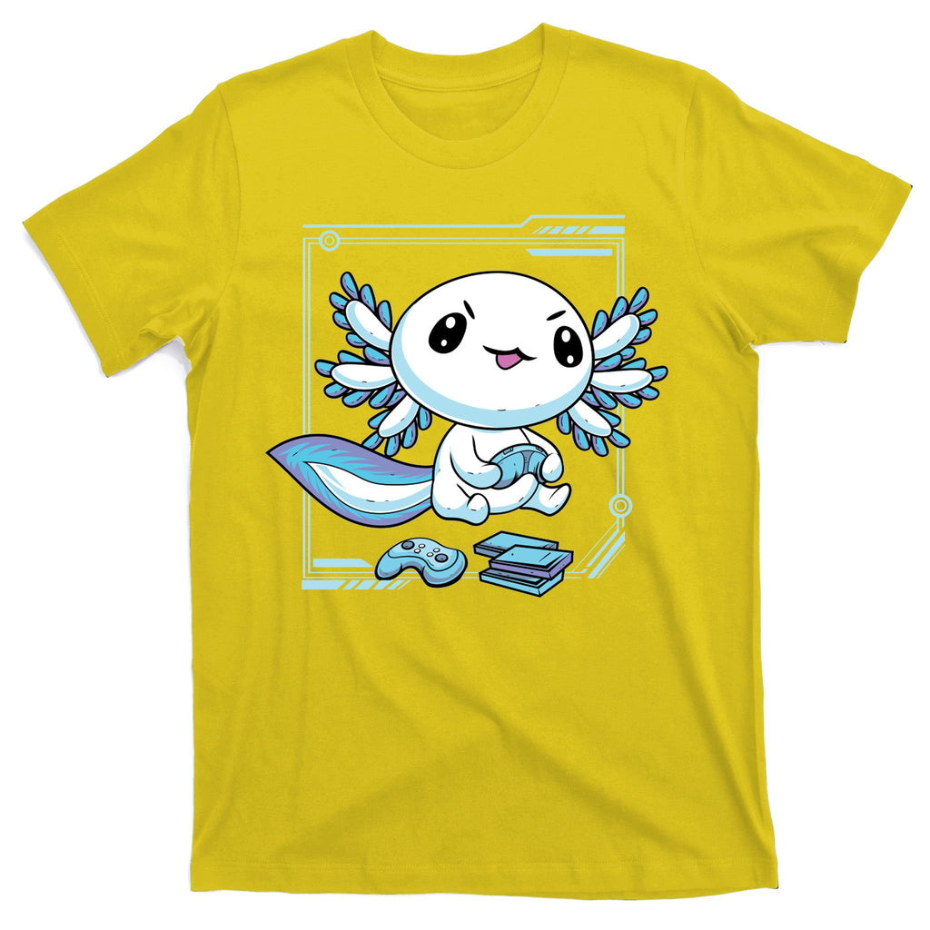 Axolotl Video Games Gamer T-Shirt