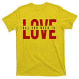 All You Need Is Love Cute Gift T-Shirt