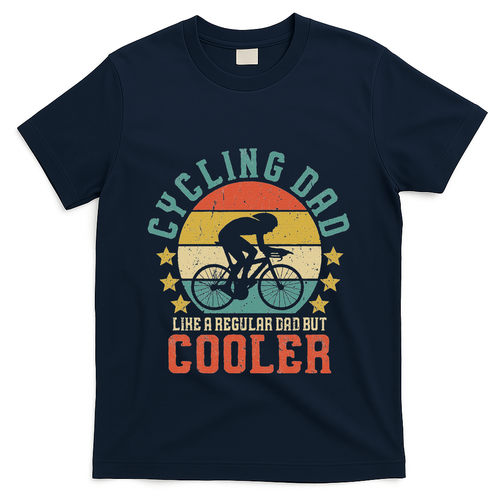 Cycling Dad Bike Rider & Cyclist FatherS Day T-Shirt