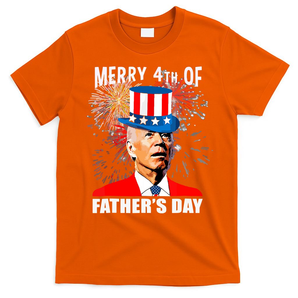 Biden 4th Of July Joe Biden Happy Father's Day Funny T-Shirt