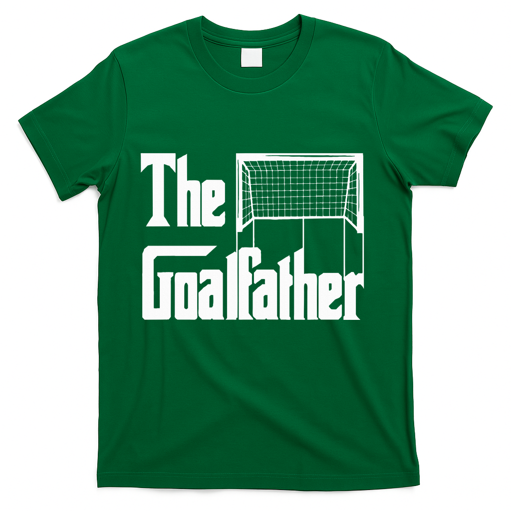 The Goalfather Dad Soccer Goalkeeper Goalie Coach T-Shirt