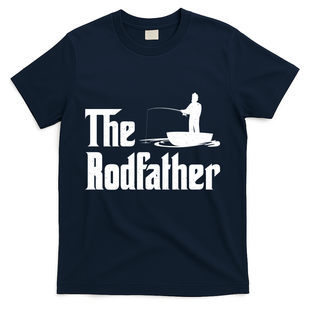 The Rodfather Funny Fishing For Fisherman Gift T-Shirt