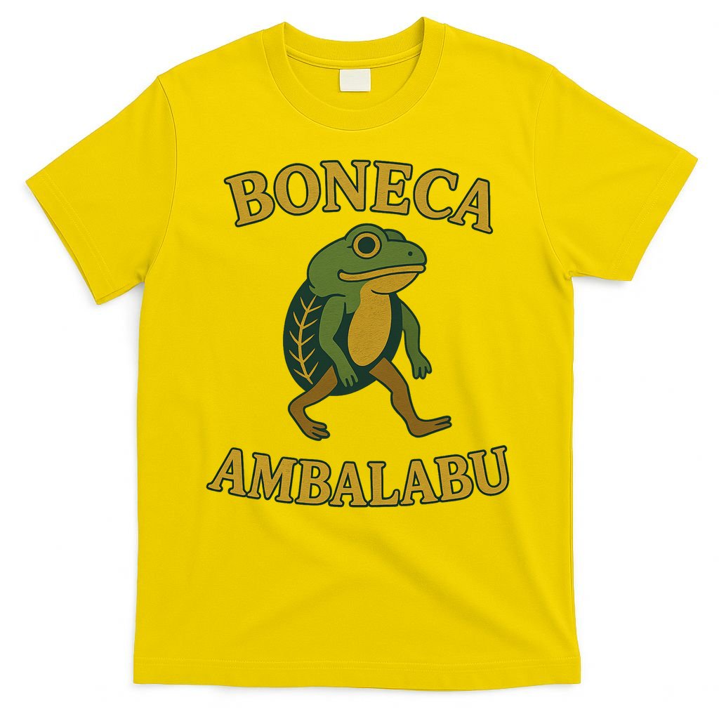 Boneca Ambalabu Funny Frog Meme T-Shirt