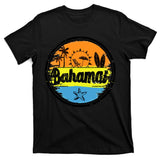 Bahamas Retro Circle T-Shirt