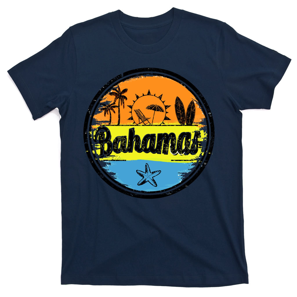 Bahamas Retro Circle T-Shirt