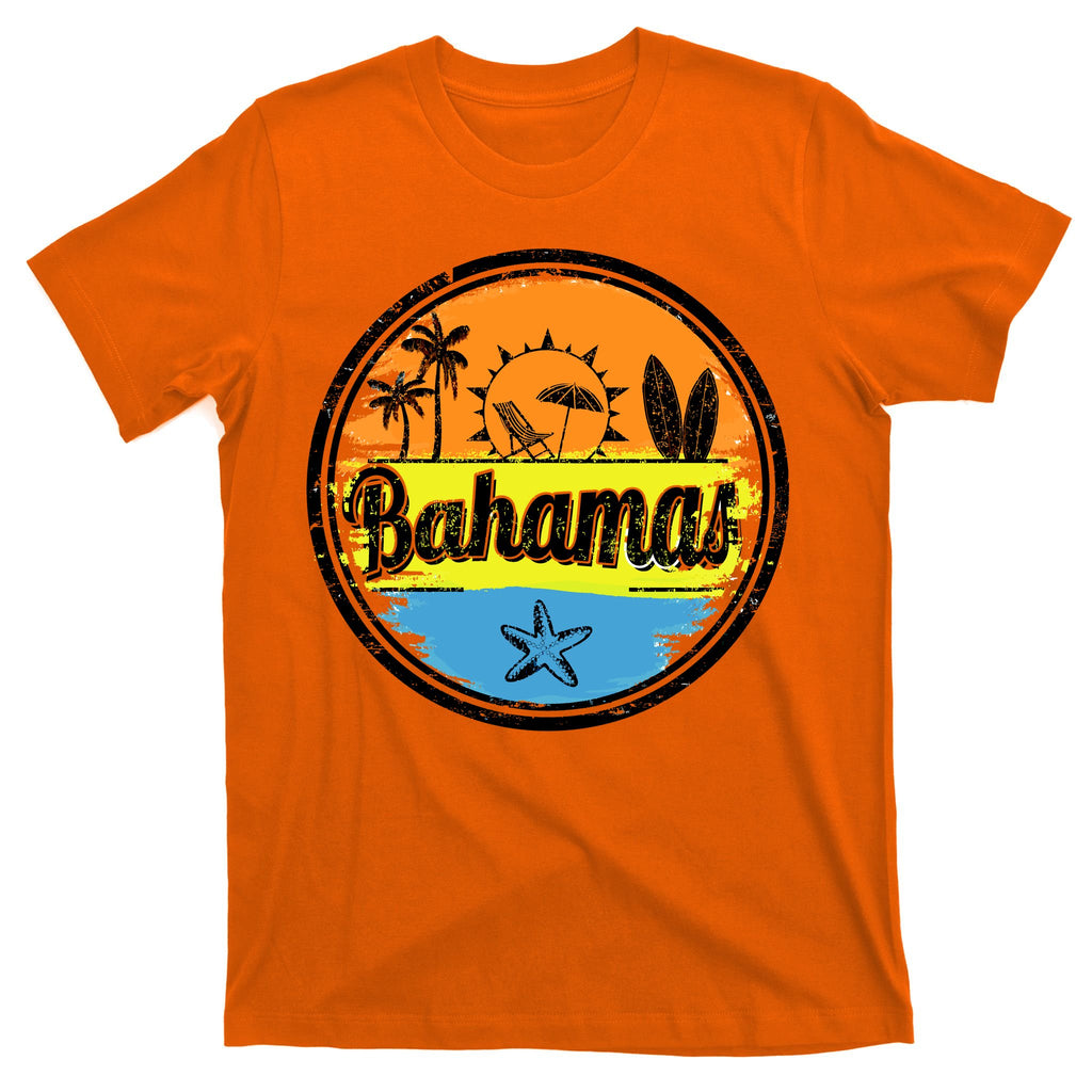 Bahamas Retro Circle T-Shirt