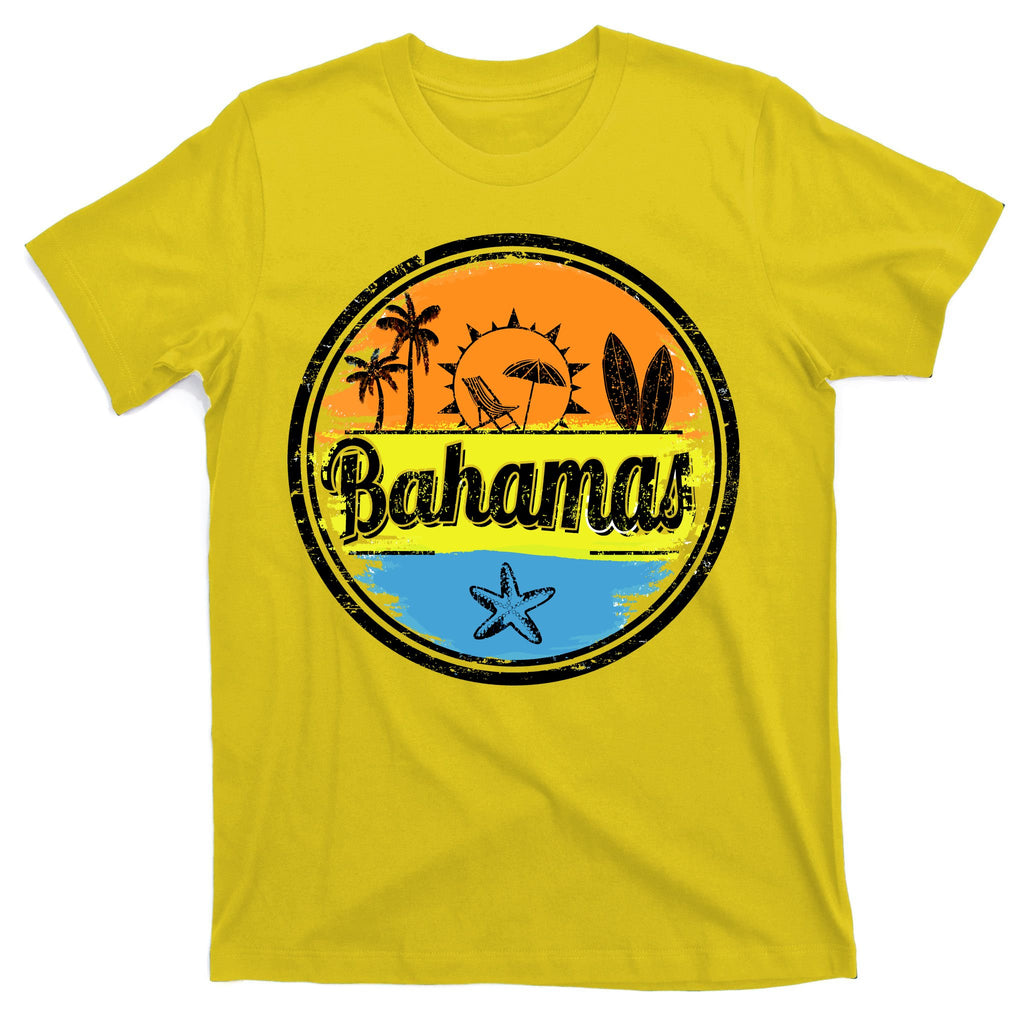 Bahamas Retro Circle T-Shirt