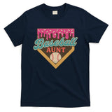 Baseball Aunt Ice Cream Drip T-Shirt