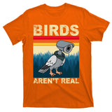 Birds Aren't Real Camera Sunset T-Shirt