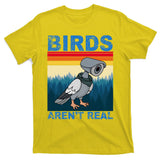 Birds Aren't Real Camera Sunset T-Shirt