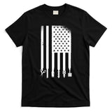Barber Hair Style USA Flag T-Shirt