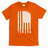 Barber Hair Style USA Flag T-Shirt