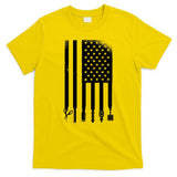 Barber Hair Style USA Flag T-Shirt