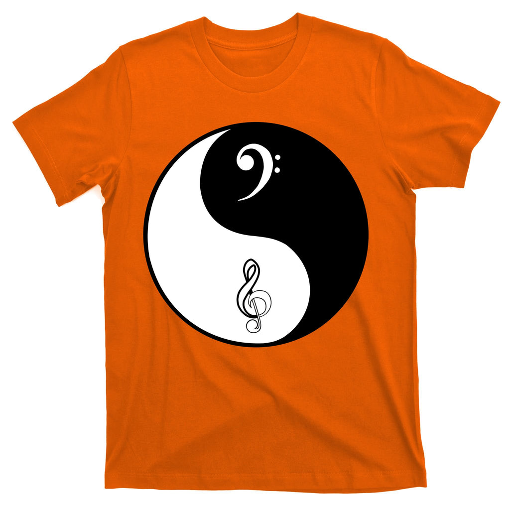 Bass & Treble Yin Yang Signs T-Shirt