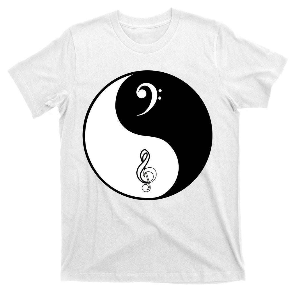 Bass & Treble Yin Yang Signs T-Shirt