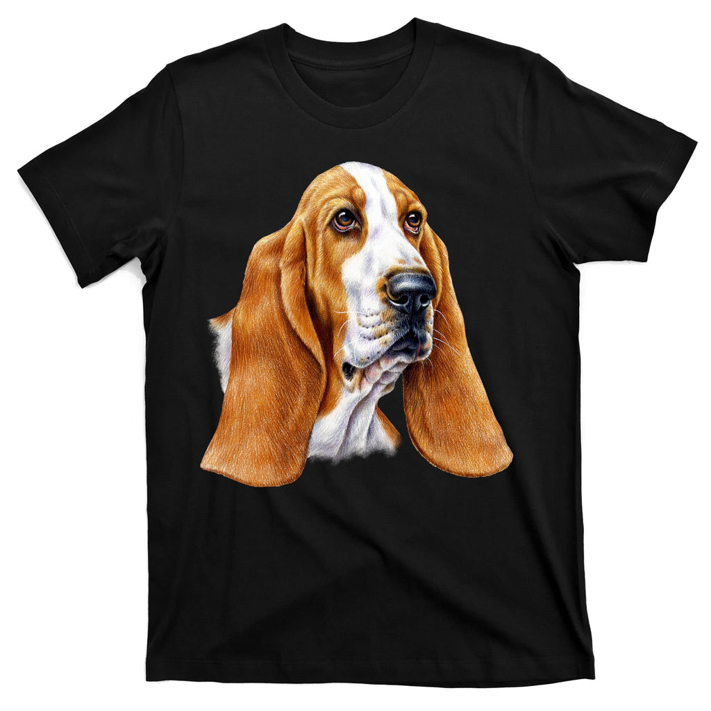 Basset Hound Face T-Shirt