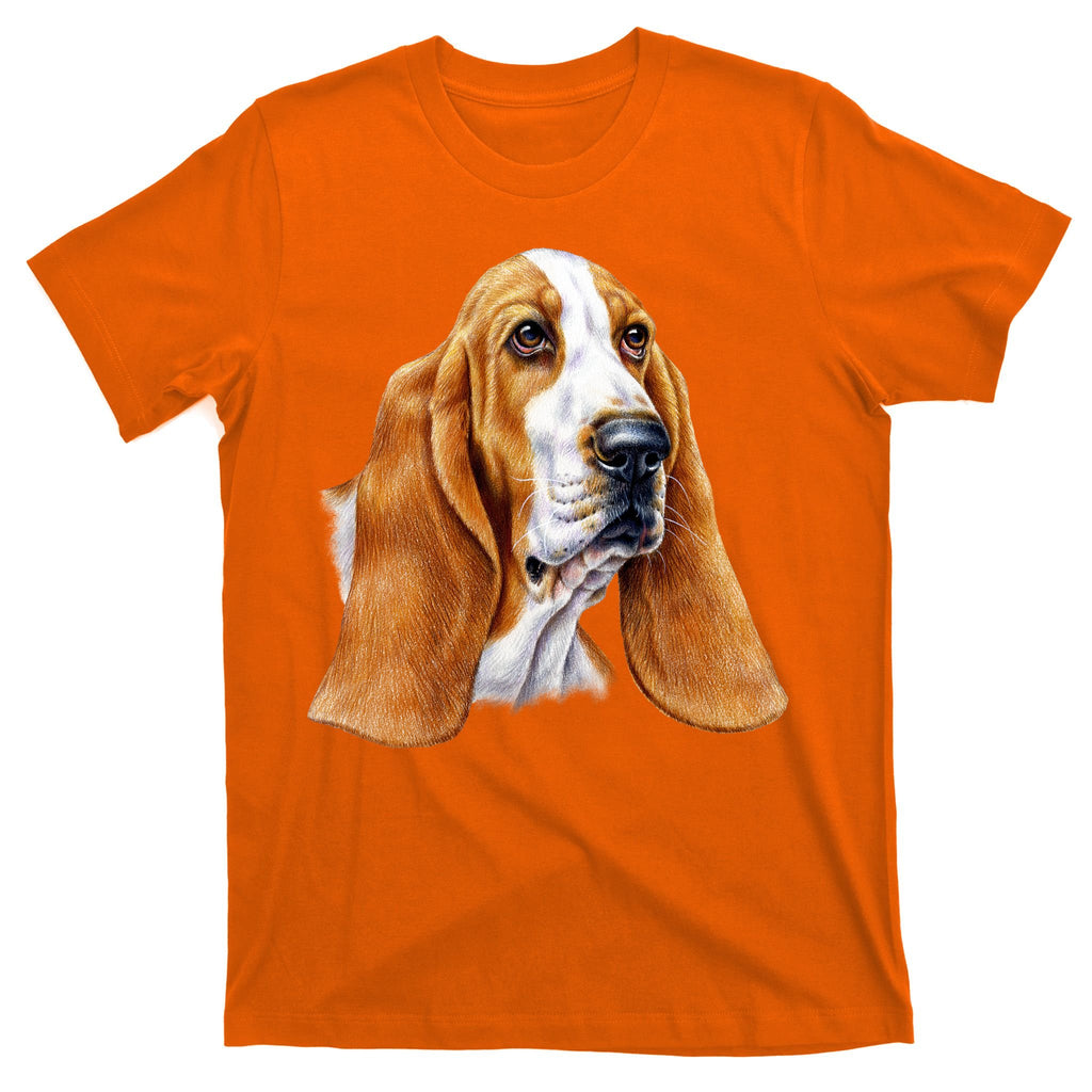 Basset Hound Face T-Shirt