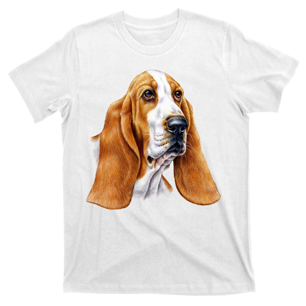 Basset Hound Face T-Shirt