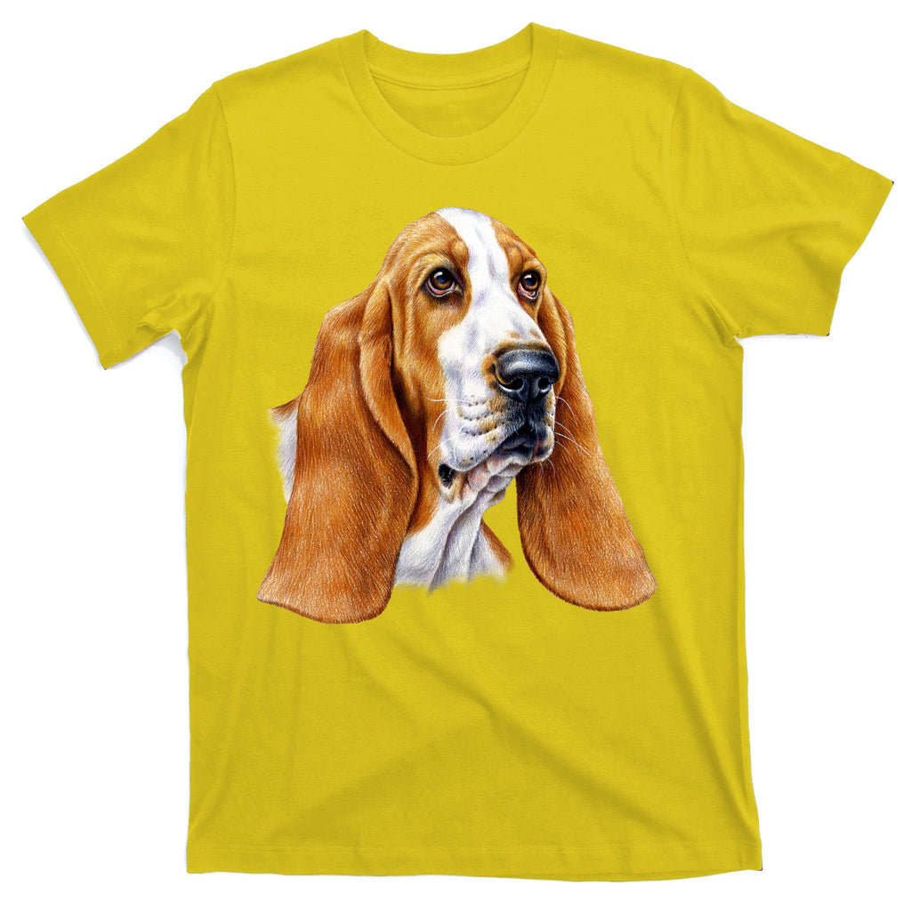 Basset Hound Face T-Shirt