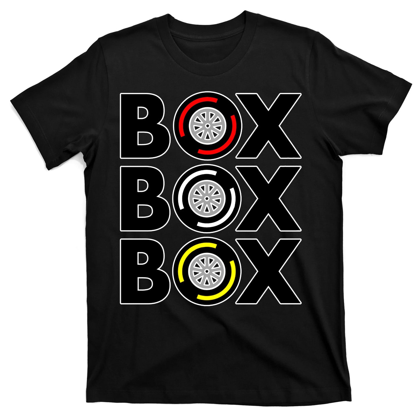 Box Box Box F1 Tire Compound Design Classic T-Shirt