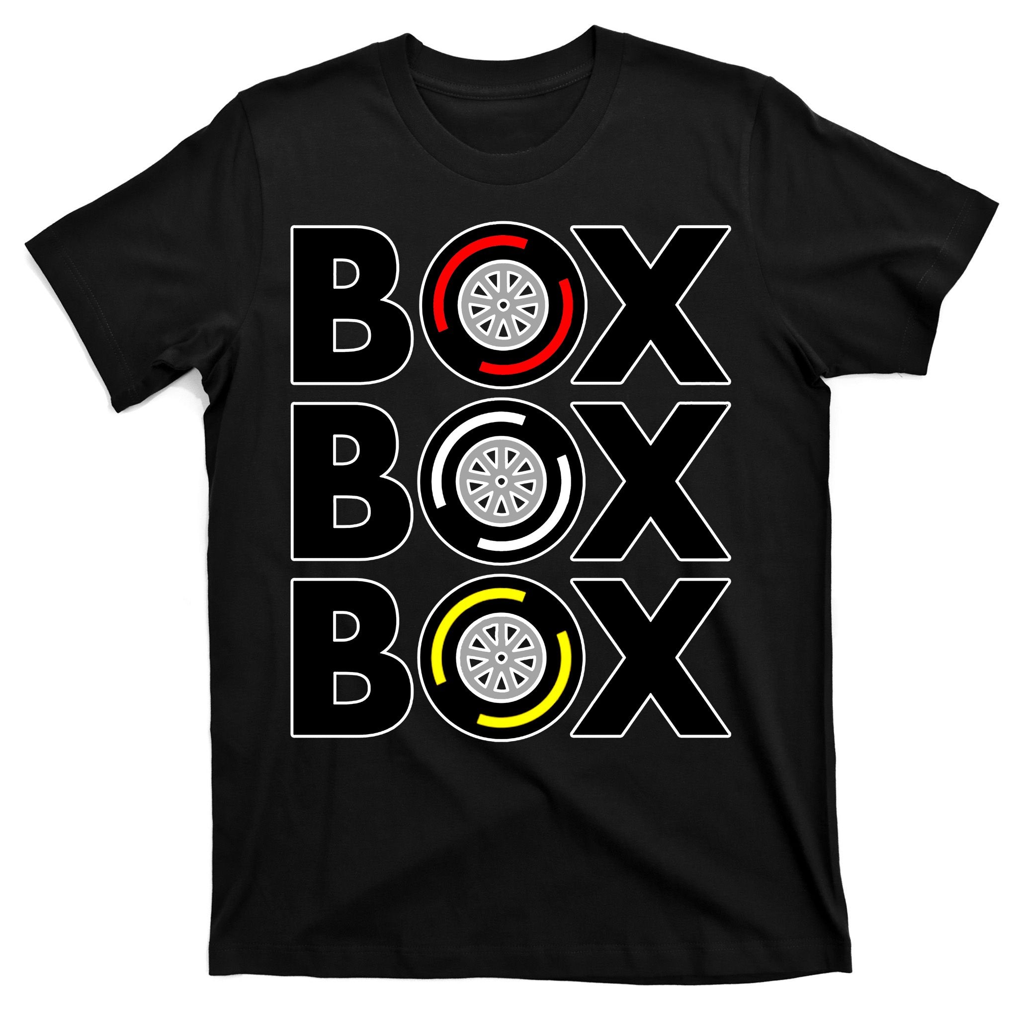 Box Box Box F1 Tire Compound Design Classic T-Shirt