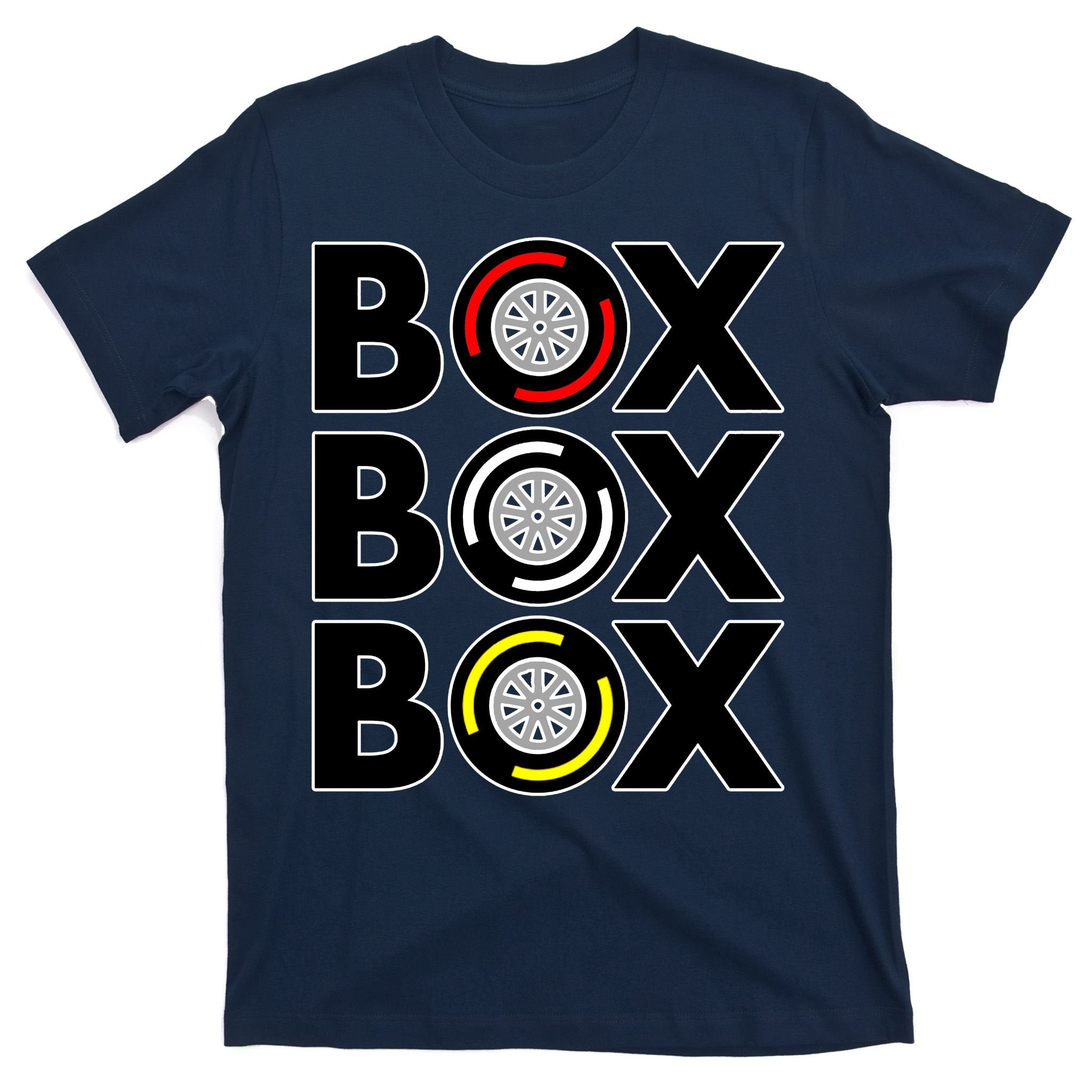 Box Box Box F1 Tire Compound Design Classic T-Shirt