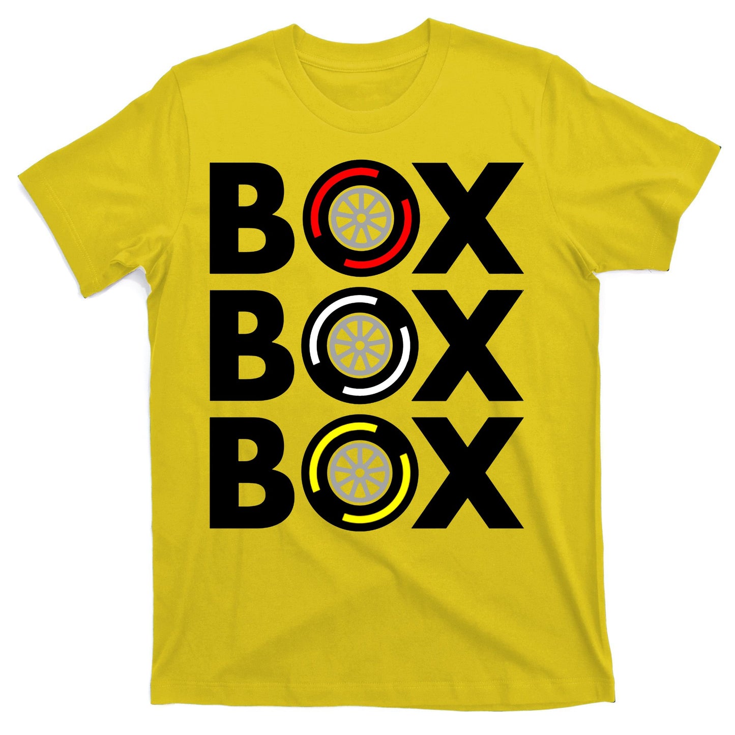 Box Box Box F1 Tire Compound Design Classic T-Shirt