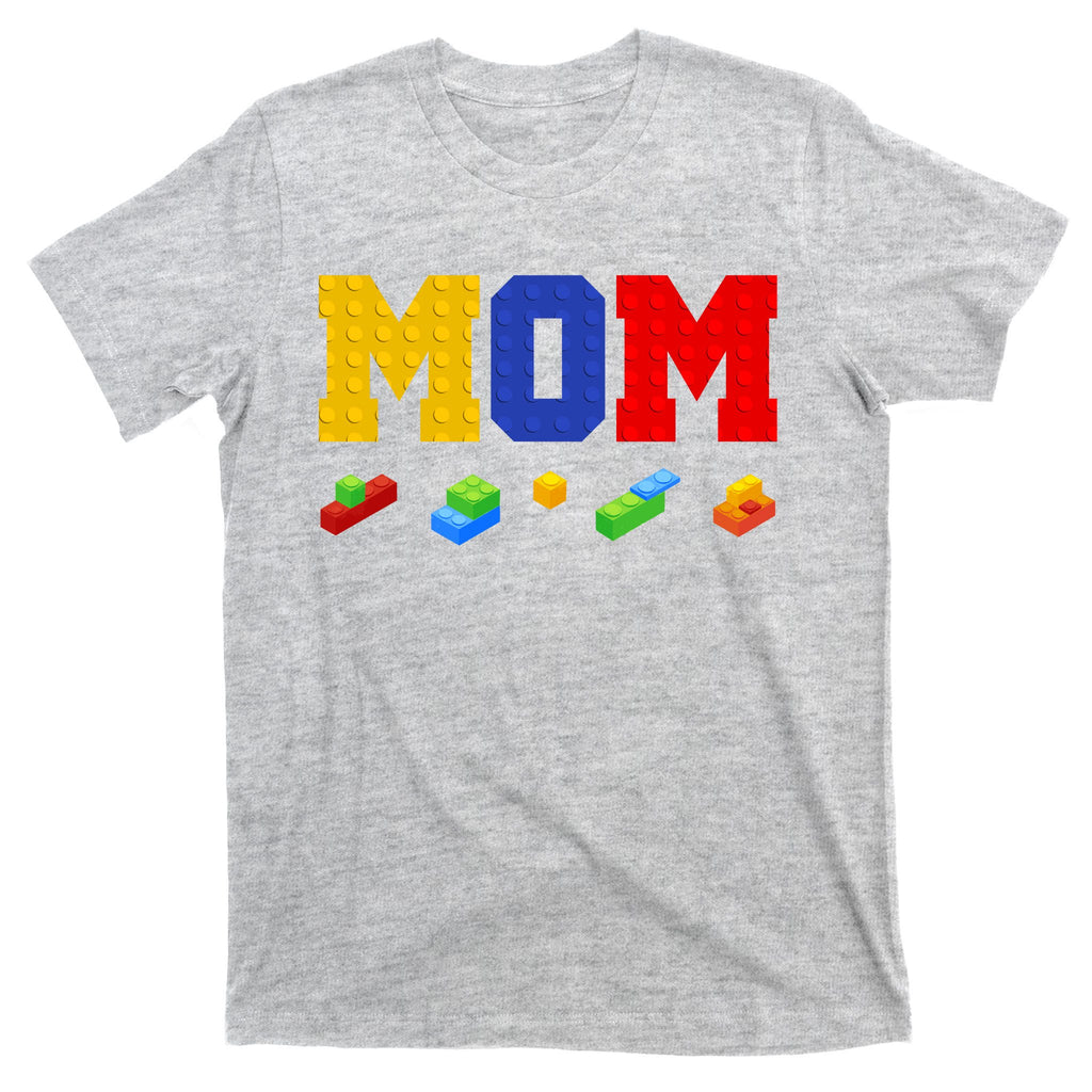 Builder Building Blocks Mom T-Shirt