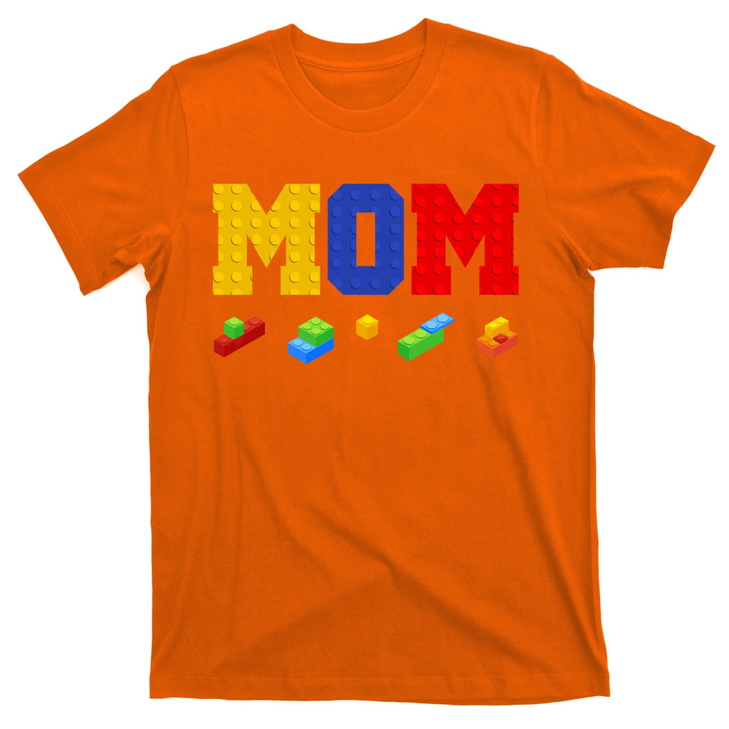 Builder Building Blocks Mom T-Shirt