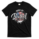 Body By Brisket USA Flag Patriotic Barbeque 4th of July T-Shirt