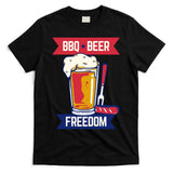 BBQ Beer Freedom America USA Party Summer T-Shirt