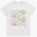 Blessed By God Loved By Jesus Wildflower Christian T-Shirt