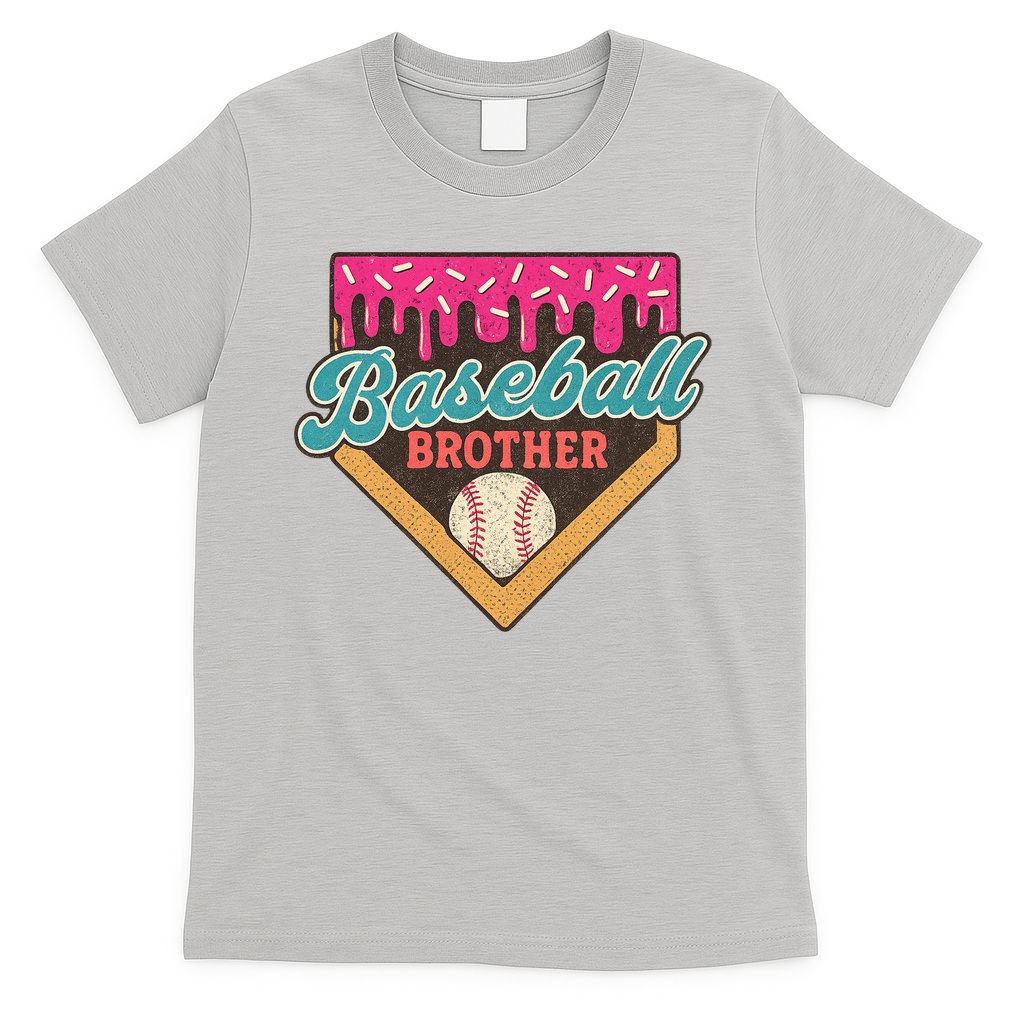 Baseball Brother Ice Cream Drip T-Shirt