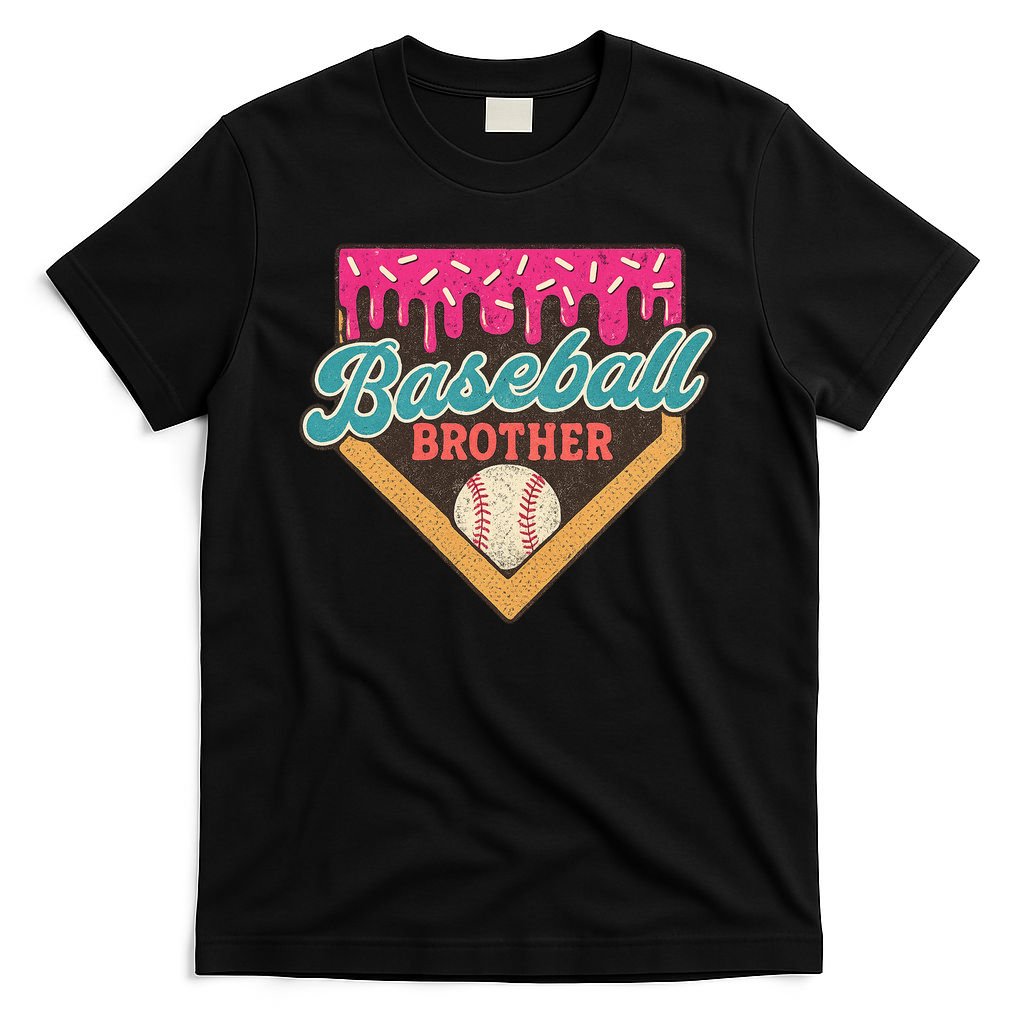 Baseball Brother Ice Cream Drip T-Shirt