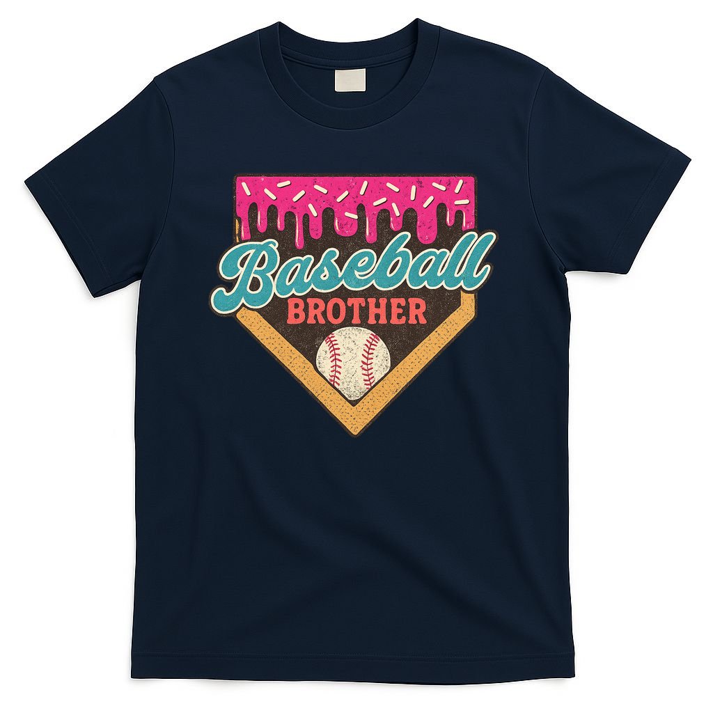 Baseball Brother Ice Cream Drip T-Shirt